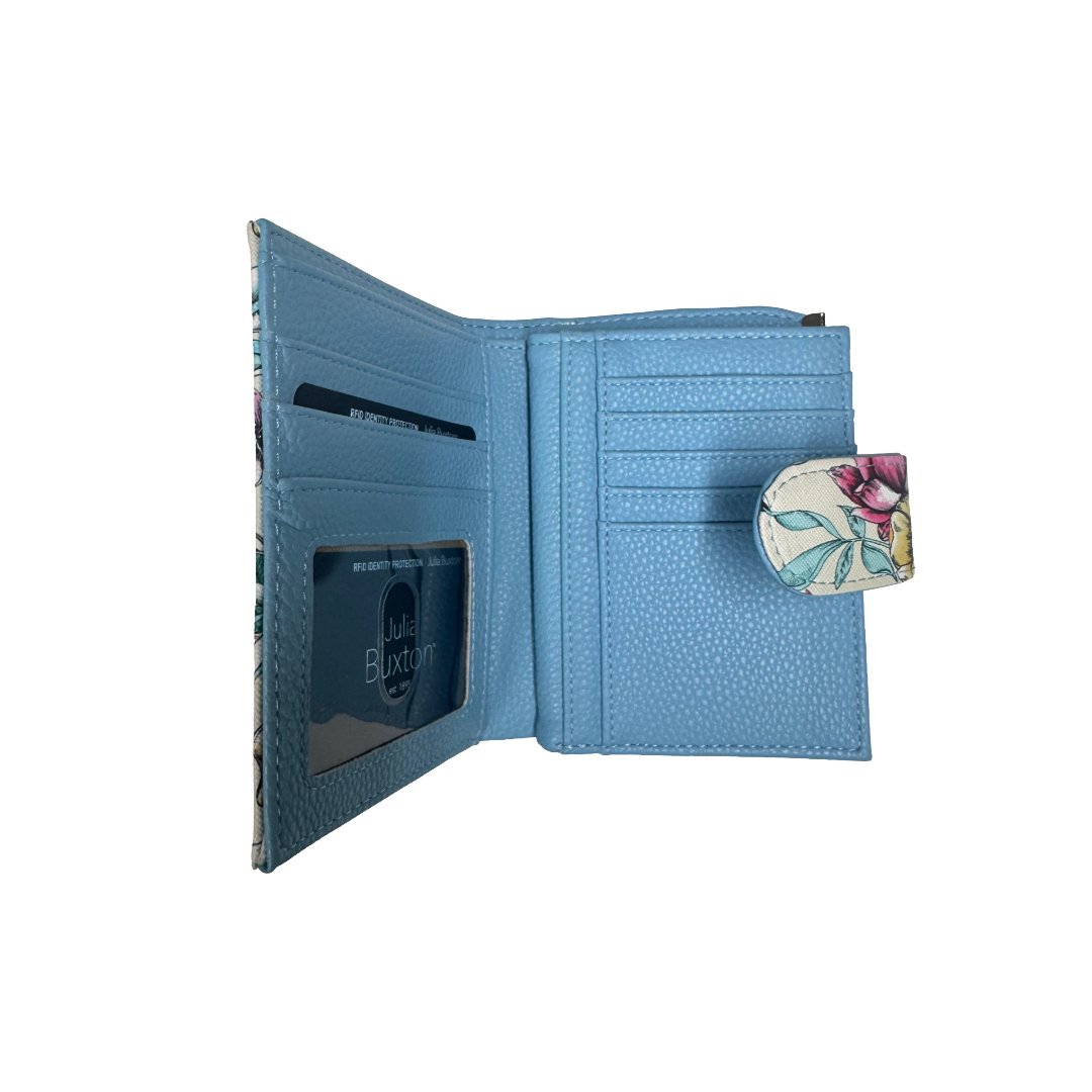 Buxton RFID Mini Trudy Lexington Organizer Wallet-Vegan
