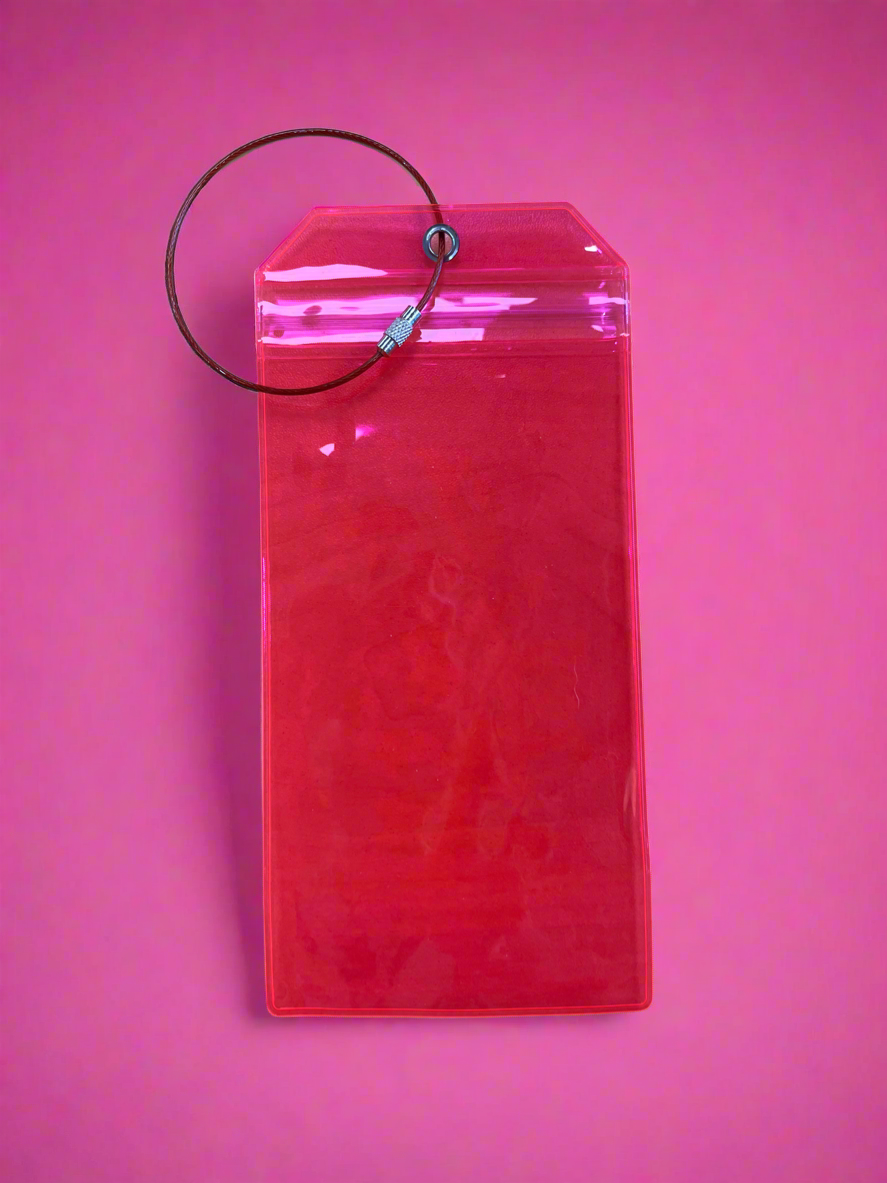 Luggage Cruise Tag- 1 Tag Pink