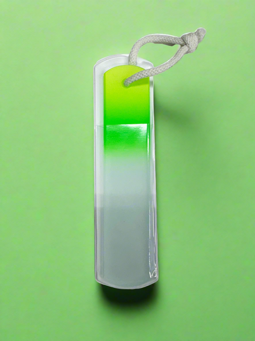 Czech Crystal Spa Bar Nail File with Rope Slime