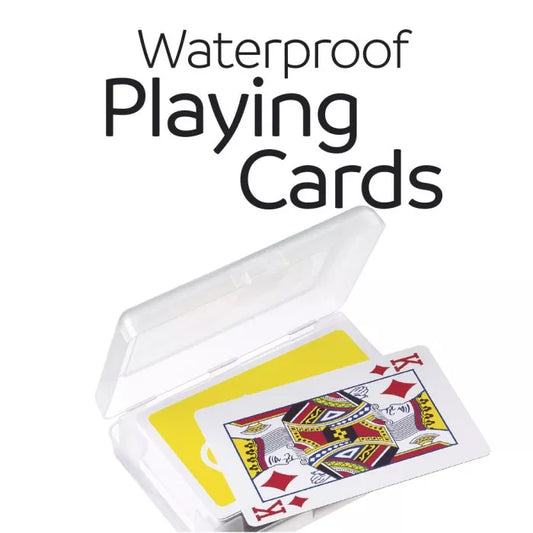 Go Travel Waterproof Playing Cards Yellow