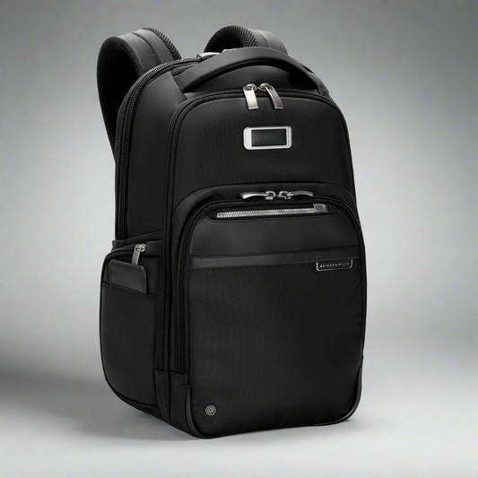 Briggs & Riley @WORK Medium RFID Laptop Backpack (Free Monogram)- KK522 Black