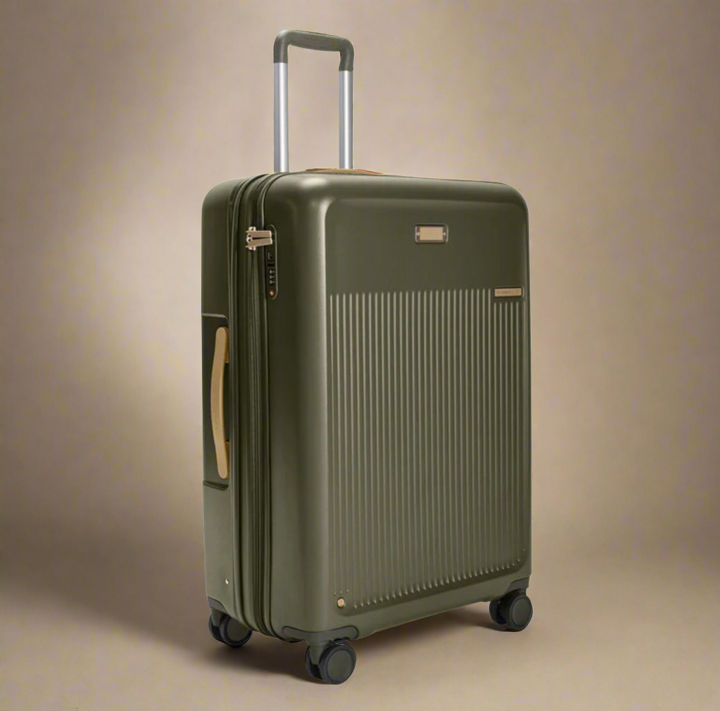 Briggs & Riley Sympatico 3.0 Large 30" Hardside Expandable Spinner (Free Monogram)- SU330CXSP Olive