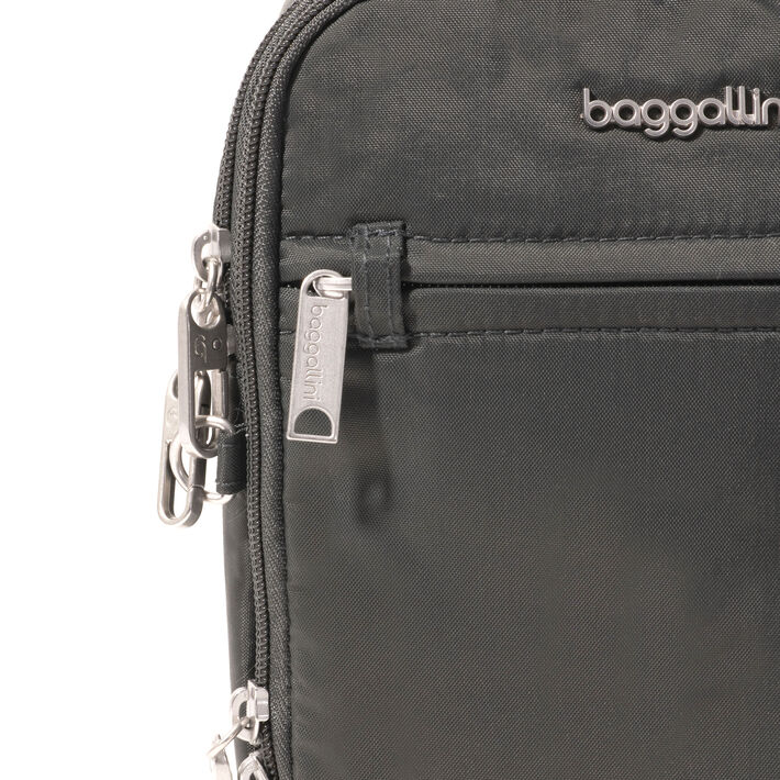 Baggallini Securtex Anti-Theft Mini Everything RFID Crossbody