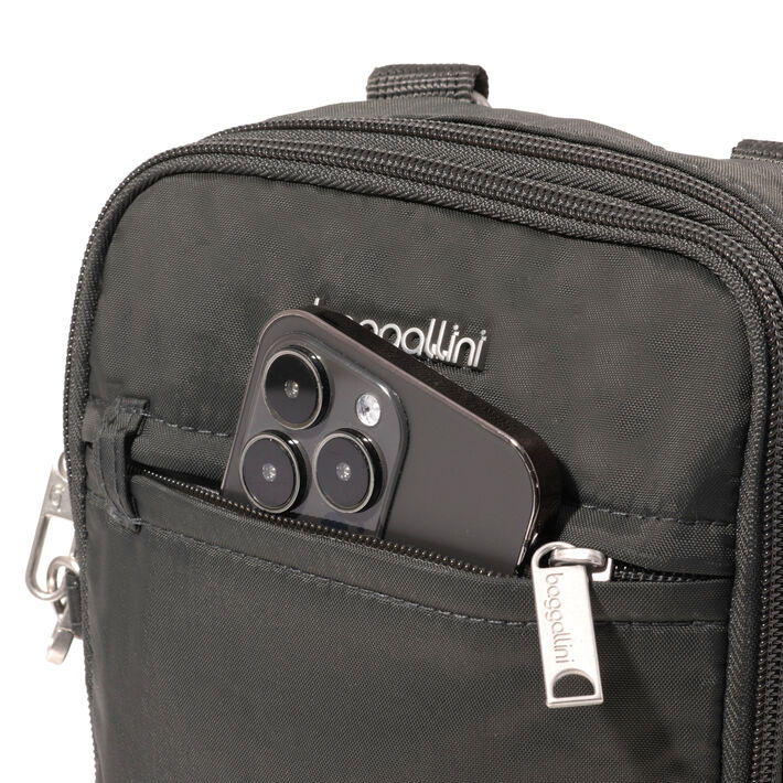 Baggallini Securtex Anti-Theft Mini Everything RFID Crossbody