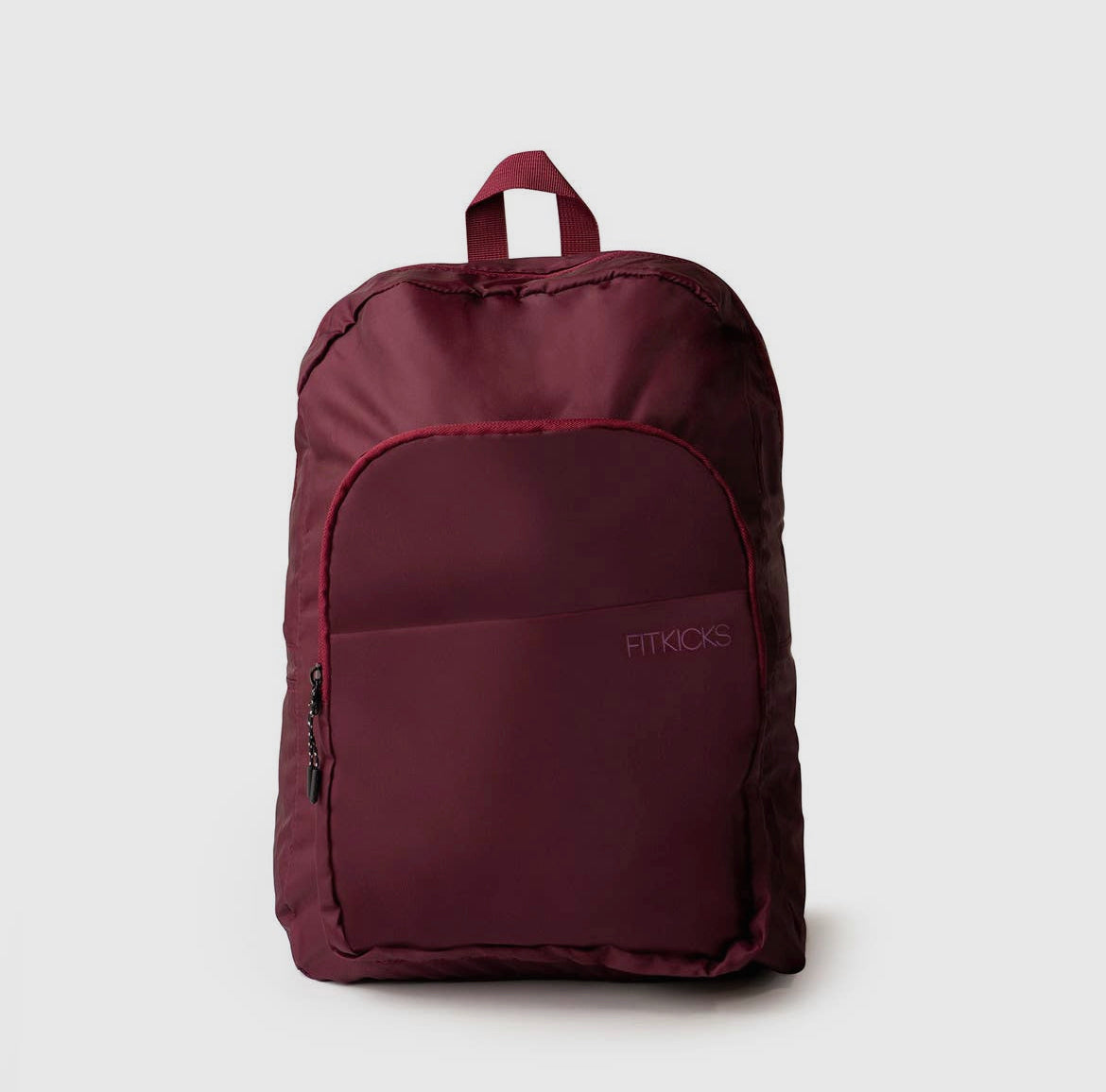 DM Merchandising - FITKICKS Hideaway Packable Backpack Burgundy