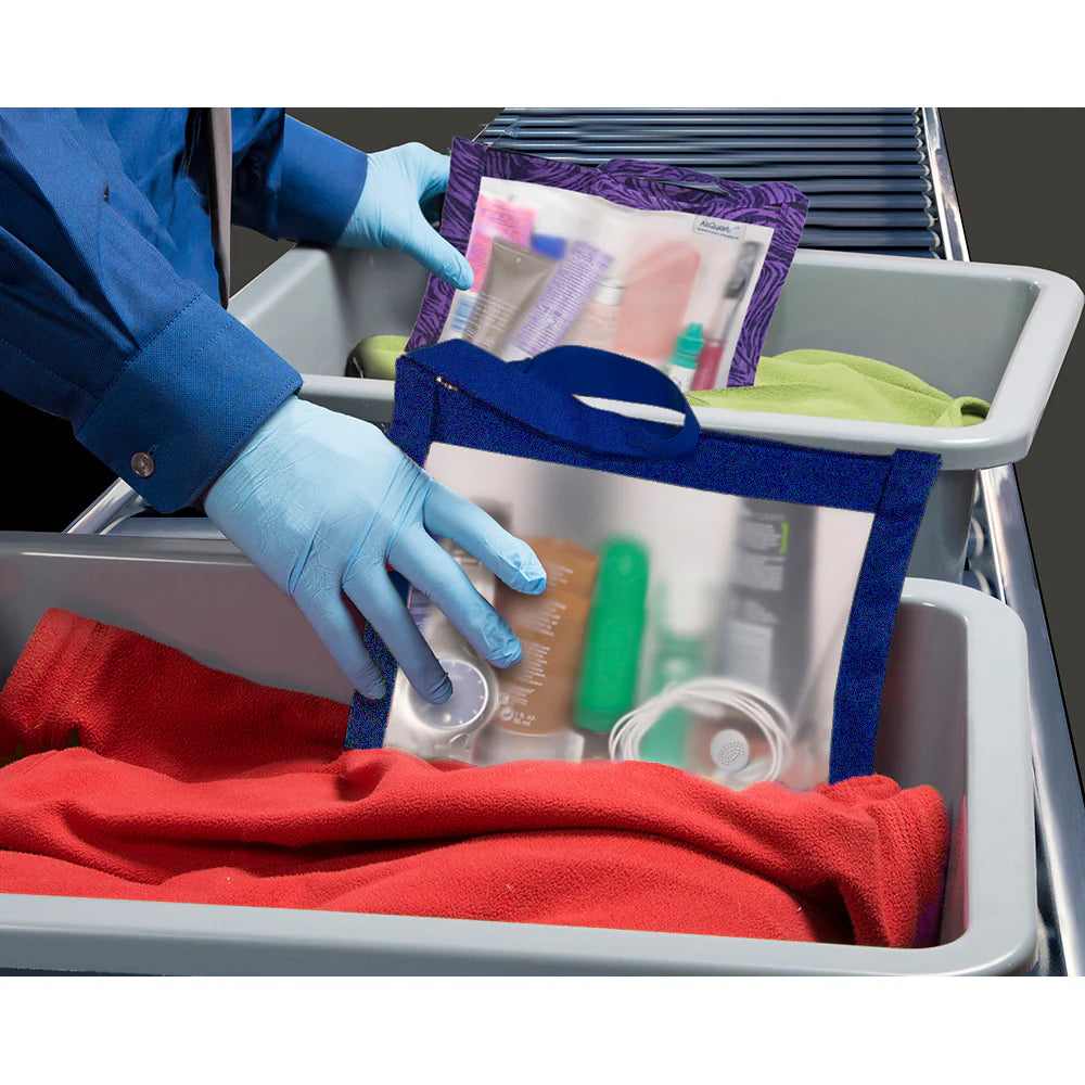 AIRQUART 3-1-1 Toiletry Travel Bag Solid Navy