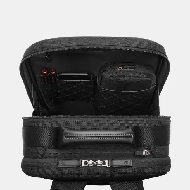 Victorinox Mythic Deluxe Laptop Backpack with trolley sleeve passthrough (Free Personalization)
