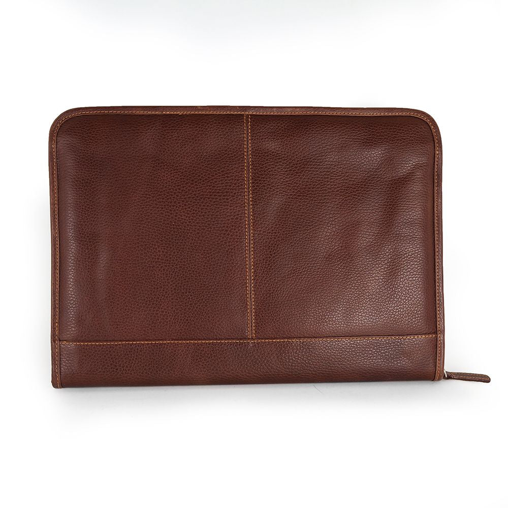 Classico Leather 3 Way Zippered Portfolio