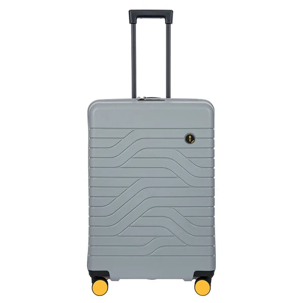 Bric's Ulisse 28" Medium Checked Hardside Expandable Spinner Gray