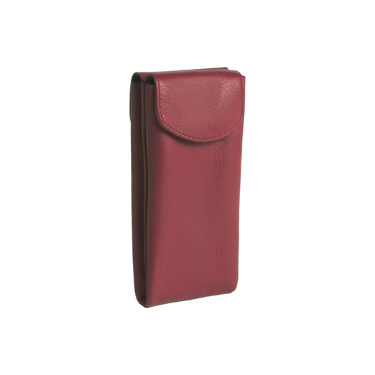 Osgoode Marley Leather Double Eyeglass Case- 1706 Brandy