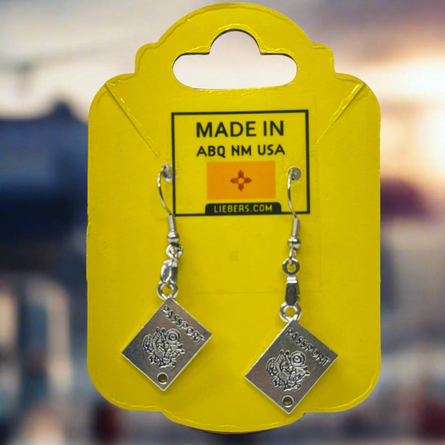 Lieber's Luggage® Lab- Earrings Handcrafted in ABQ NM