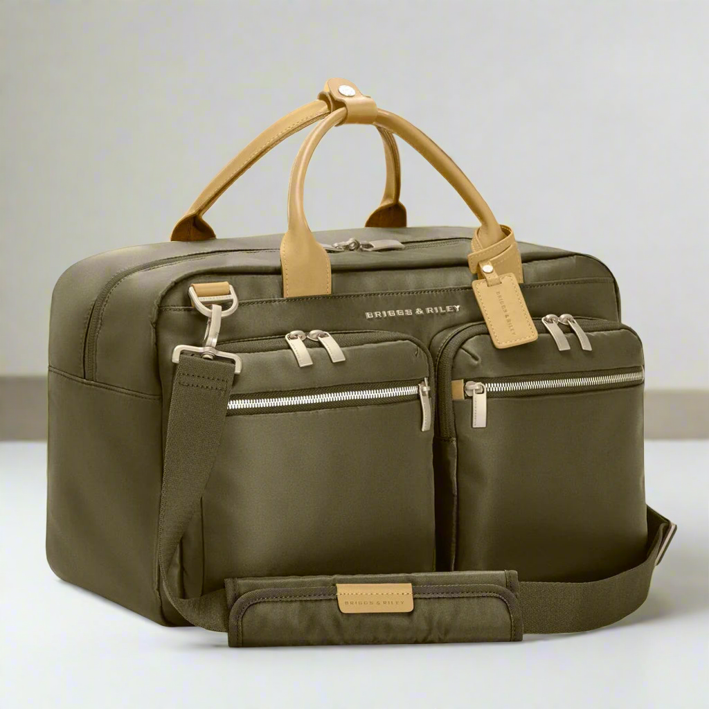 Briggs & Riley Rhapsody Multi-Pocket RFID Cabin Bag (Free Monogram)- P251 Olive