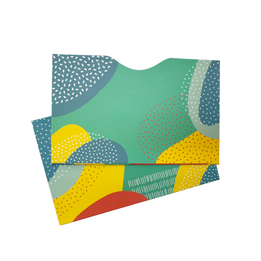 RFID Blocking Credit Card Sleeves (2 Pack)- Abstract Collection