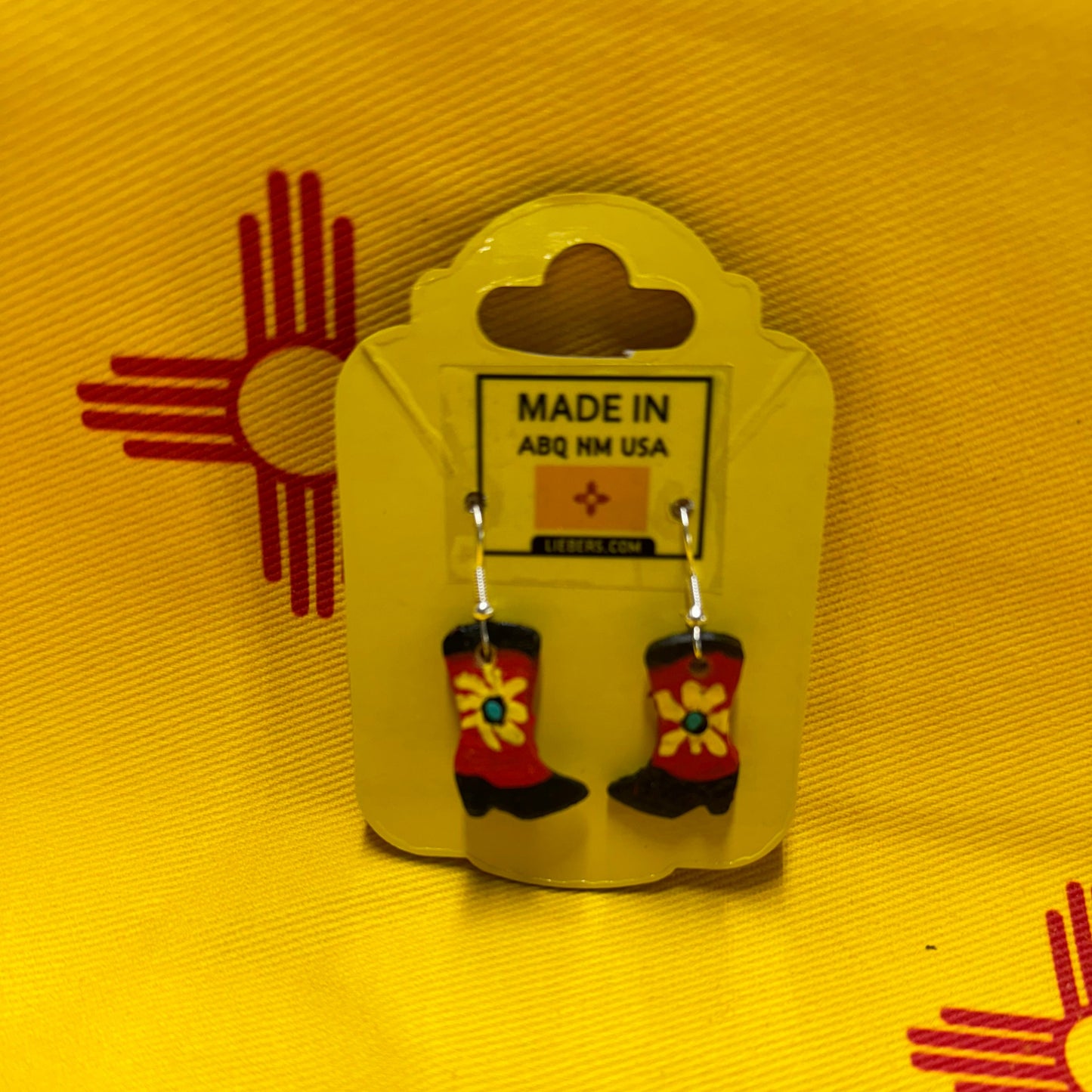 Lieber's Luggage® Lab- Earrings Handcrafted in ABQ NM