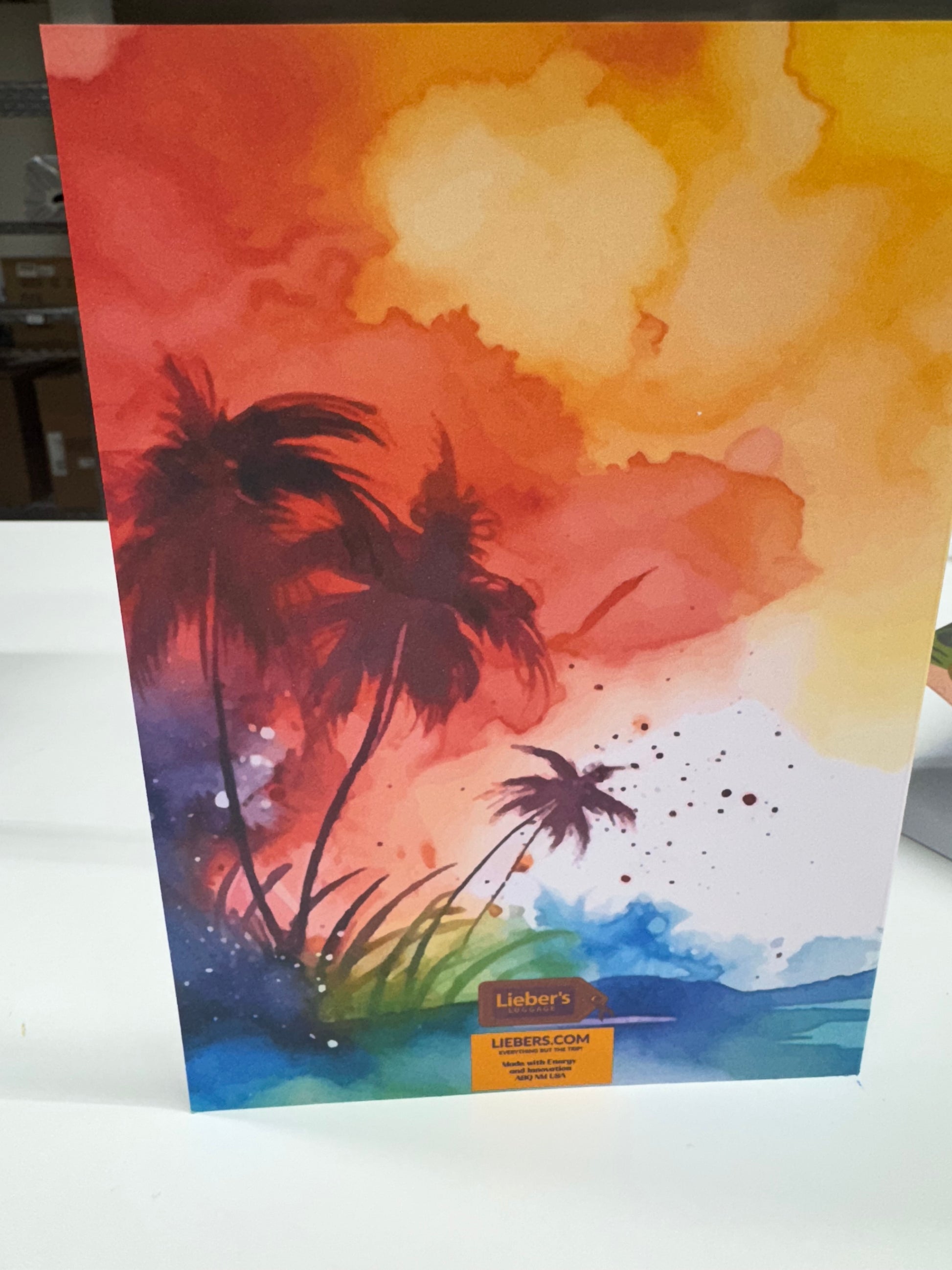 Lieber's Luggage® Lab Greeting Cards- Vacation Collection