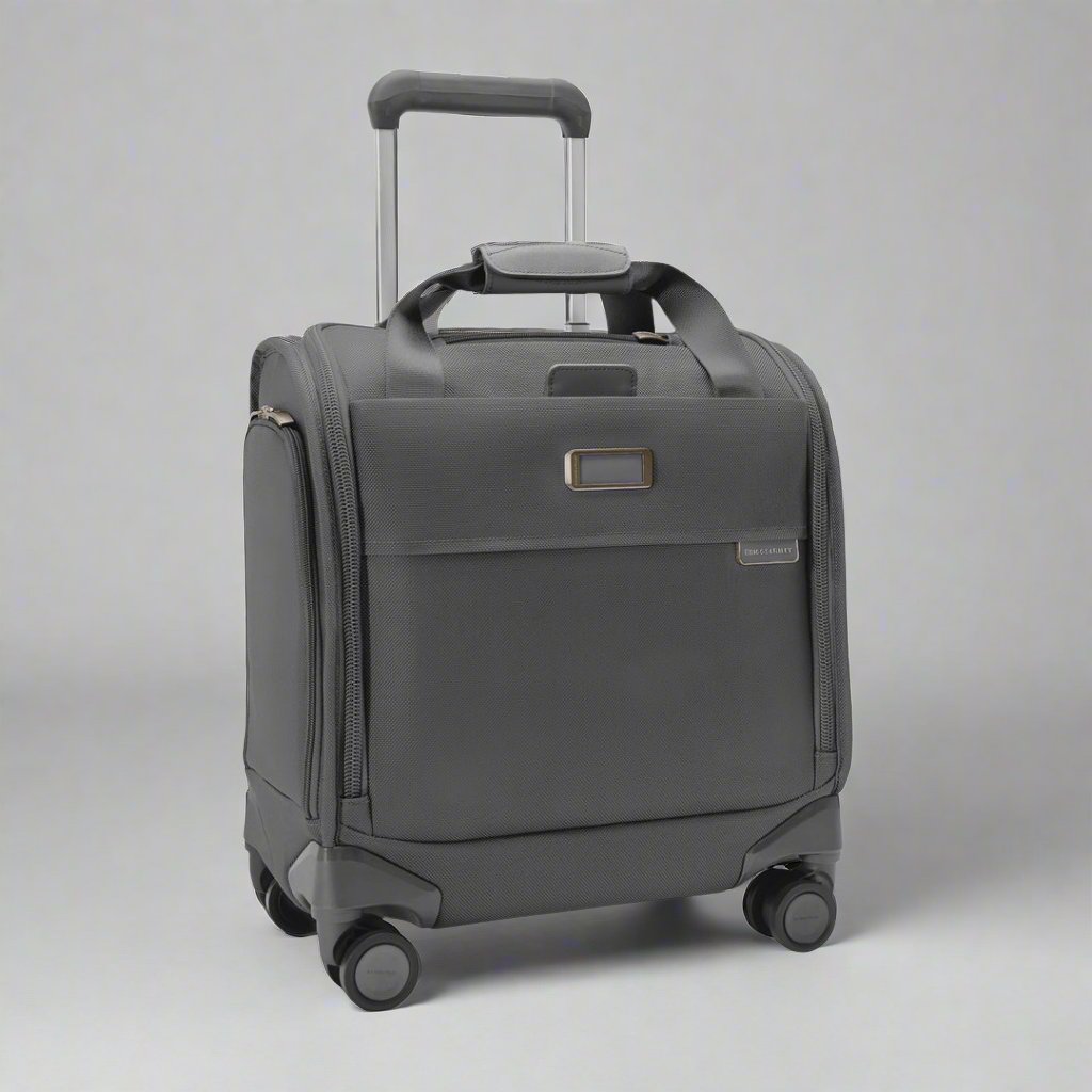 Brigg’s & Riley Baseline Softside Cabin Spinner (Free Monogram)- BLU116SP Steel Gray