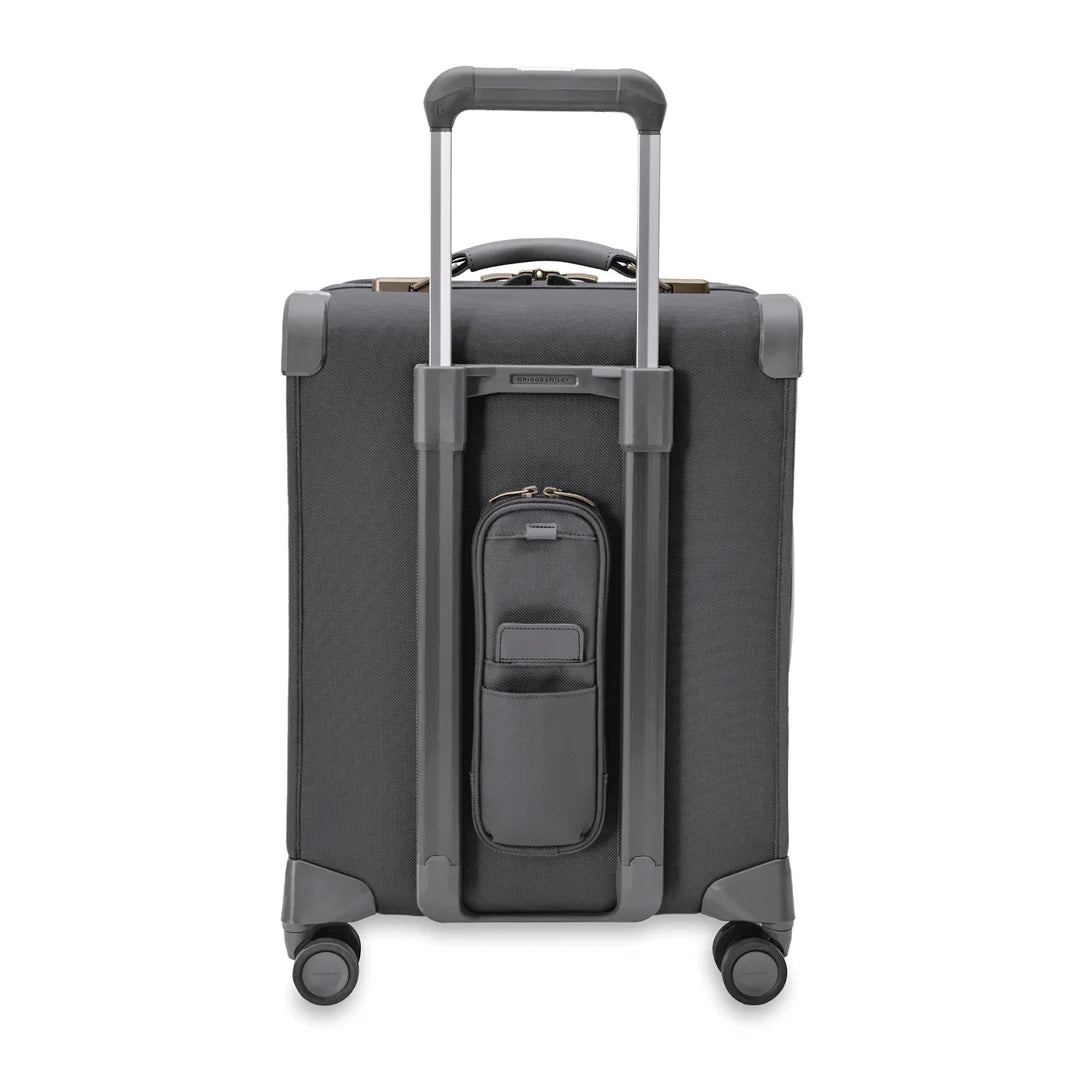 Briggs & Riley Baseline 21" Global Softside Carry-On Spinner with Suiter (Free Monogram)- BLU121CXSPW