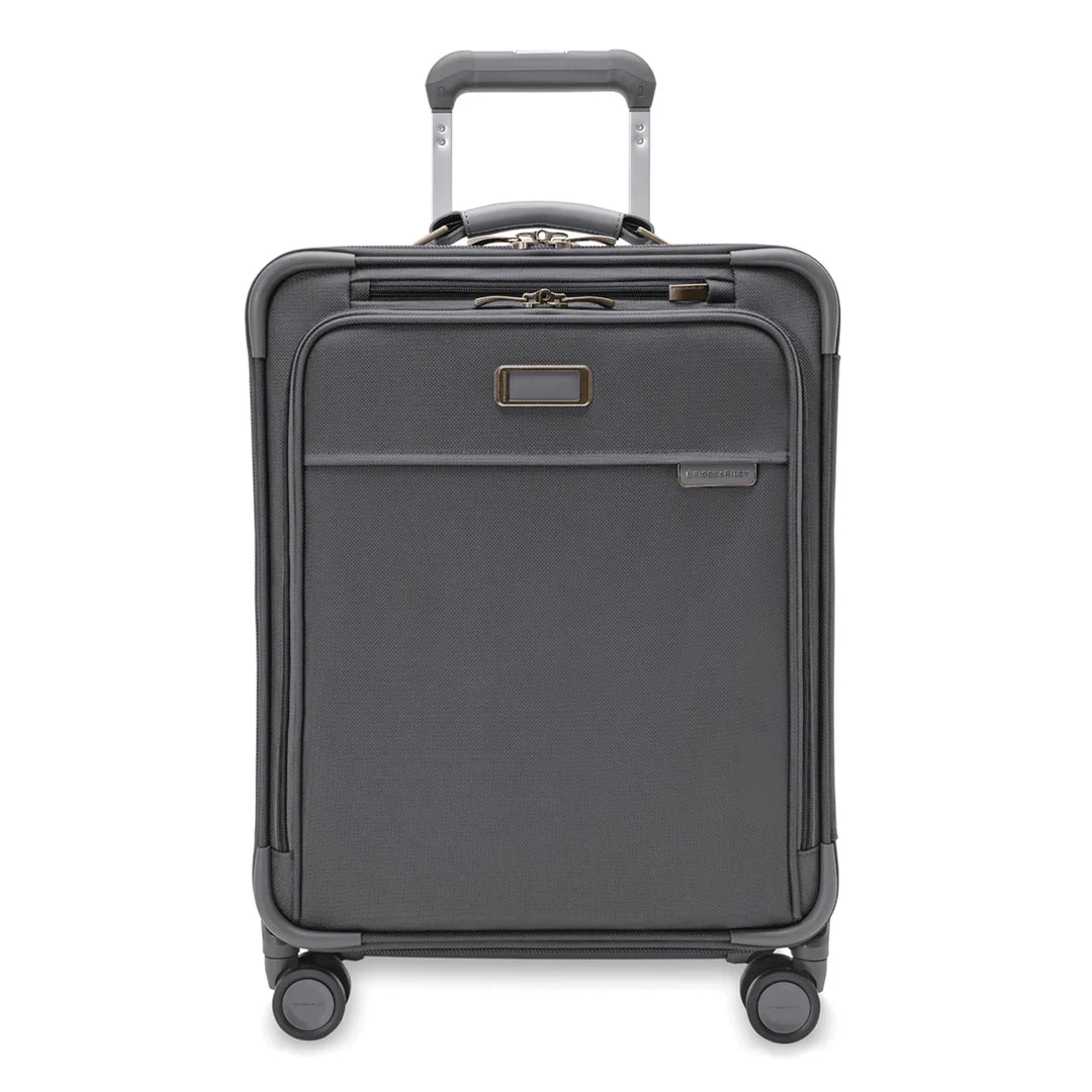 Briggs & Riley Baseline 21" Global Softside Carry-On Spinner with Suiter (Free Monogram)- BLU121CXSPW