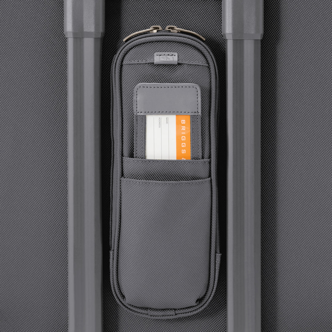 Briggs & Riley Baseline 21" Global Softside Carry-On Spinner with Suiter (Free Monogram)- BLU121CXSPW