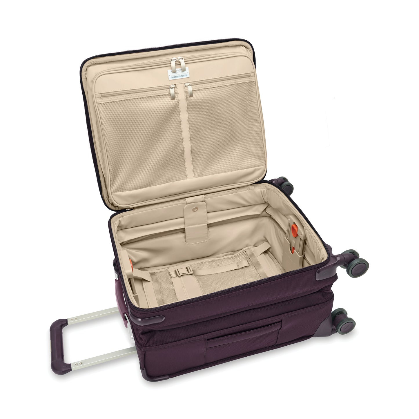 Briggs & Riley Baseline 21" Global Softside Carry-On Spinner with Suiter (Free Monogram)- BLU121CXSPW