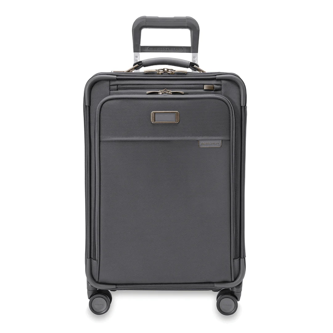 Briggs & Riley Baseline Essential 22" Carry-On Softside Spinner with Suiter (Free Monogram)- BLU122CXSP