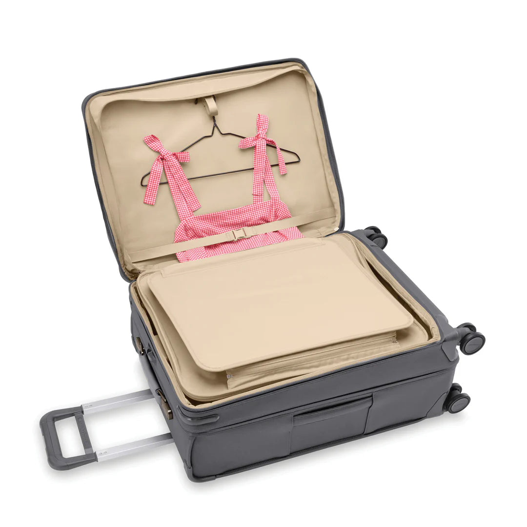 Briggs & Riley Baseline 26” Medium Softside Expandable Spinner with Suiter (Free Monogram)- BLU126CXSP