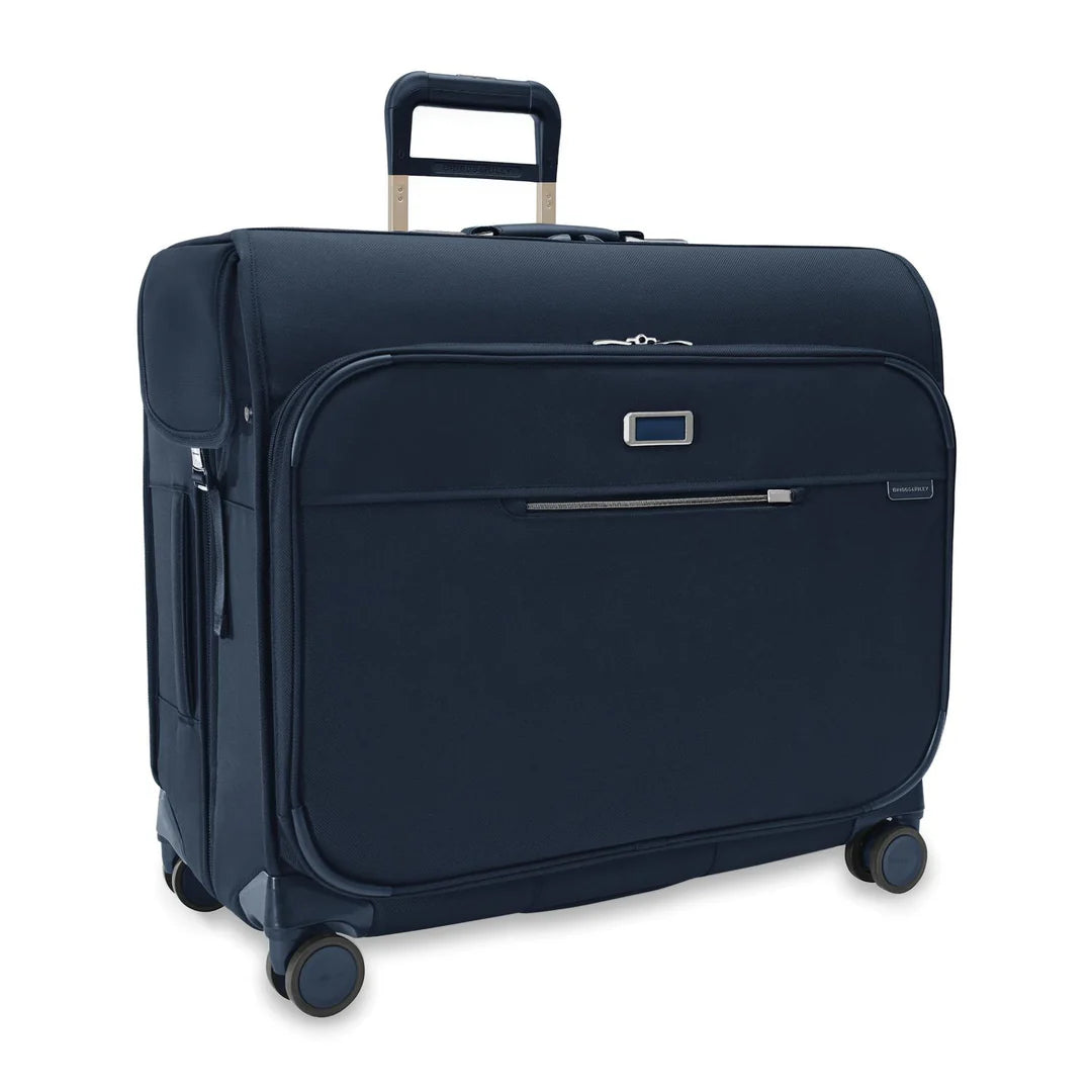 Briggs & Riley Baseline Deluxe Wardrobe Softside Spinner Hangable Garment Bag (Free Monogram)- BLU177SP