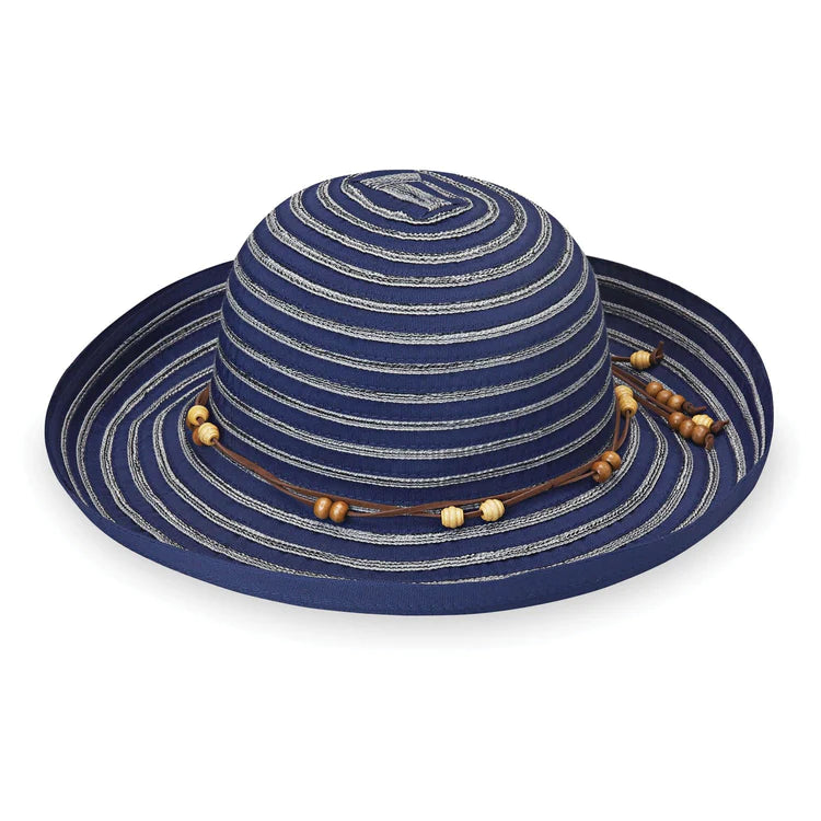 Wallaroo Hat - Breton UPF 50+ Navy Medium