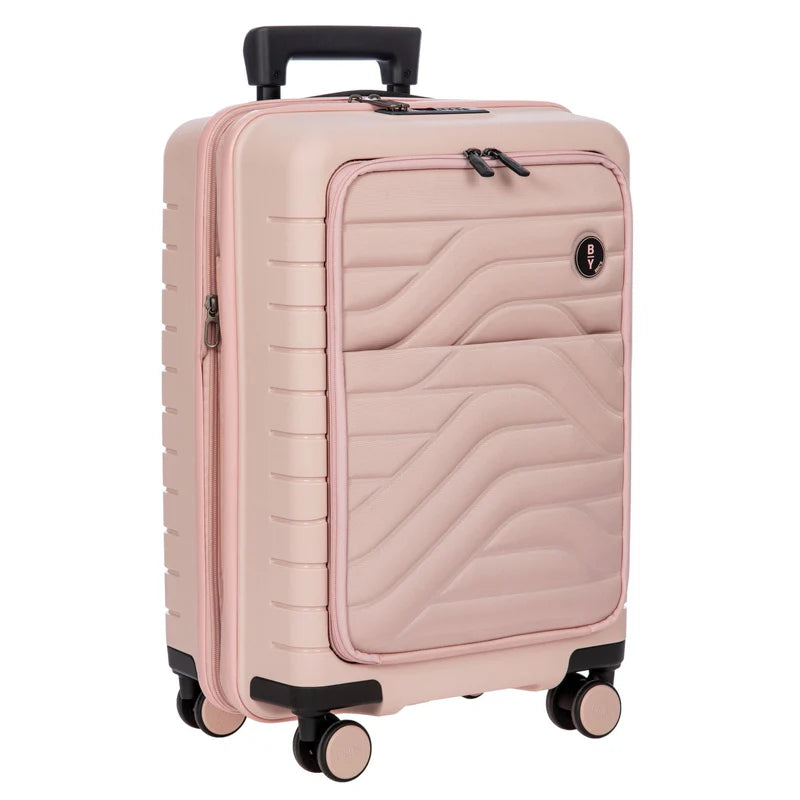 Bric’s B|Y Ulisse 21” Hardsided Expandable Hybrid Carry-on Spinner with Pocket