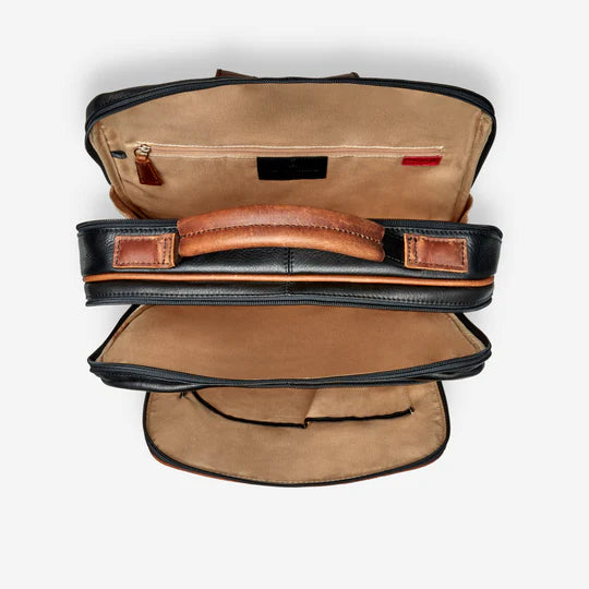 Osgoode Marley Leather Byron RFID Backpack- 4044