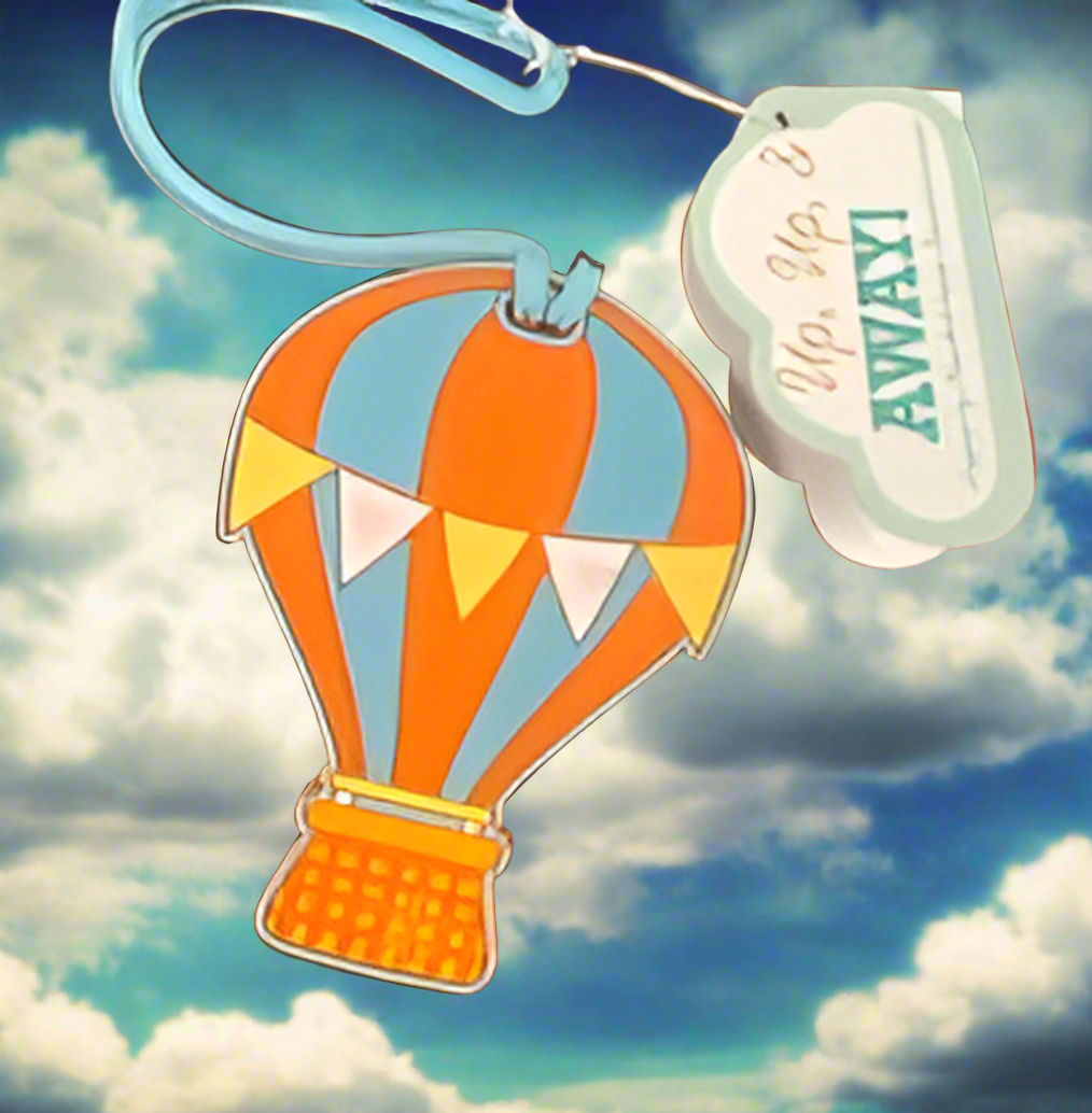 Hot Air Balloon 🎈 Mini Luggage Tag Hot Air Balloon