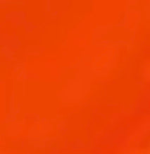 Travel Folding Hair Brush with Mirror Orange