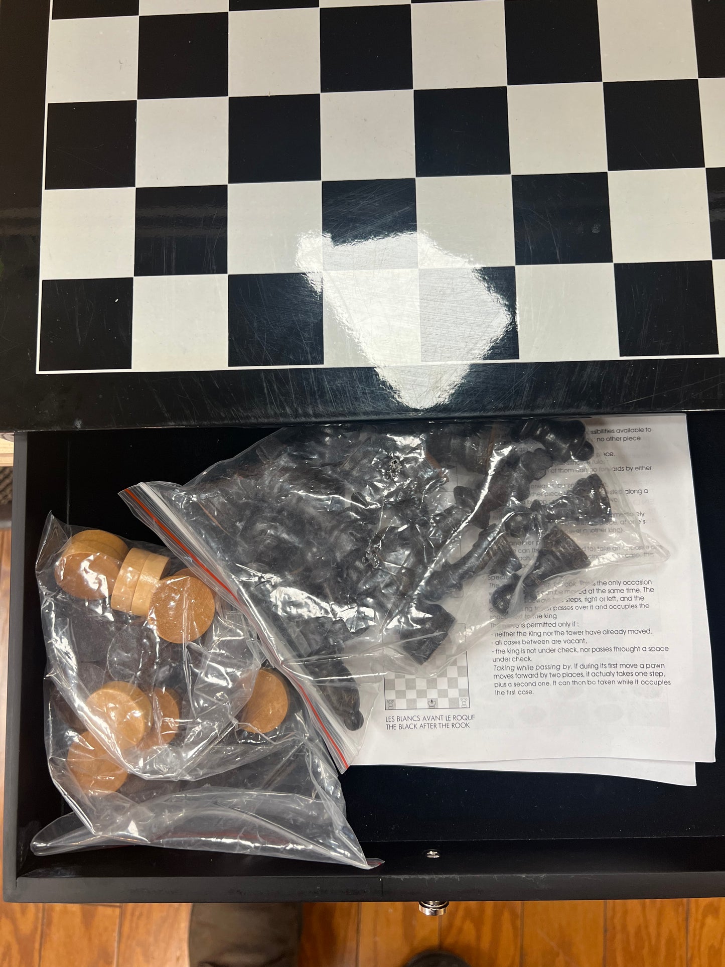 On Sale- Laquer Chess Set