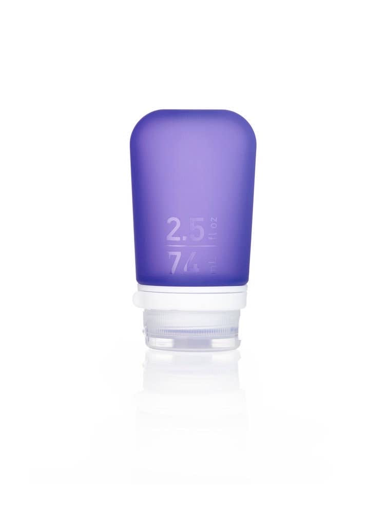 Humangear- 2.5 oz GoToob+ Silicone Toiletry 3-1-1 Bottle (MEDIUM)