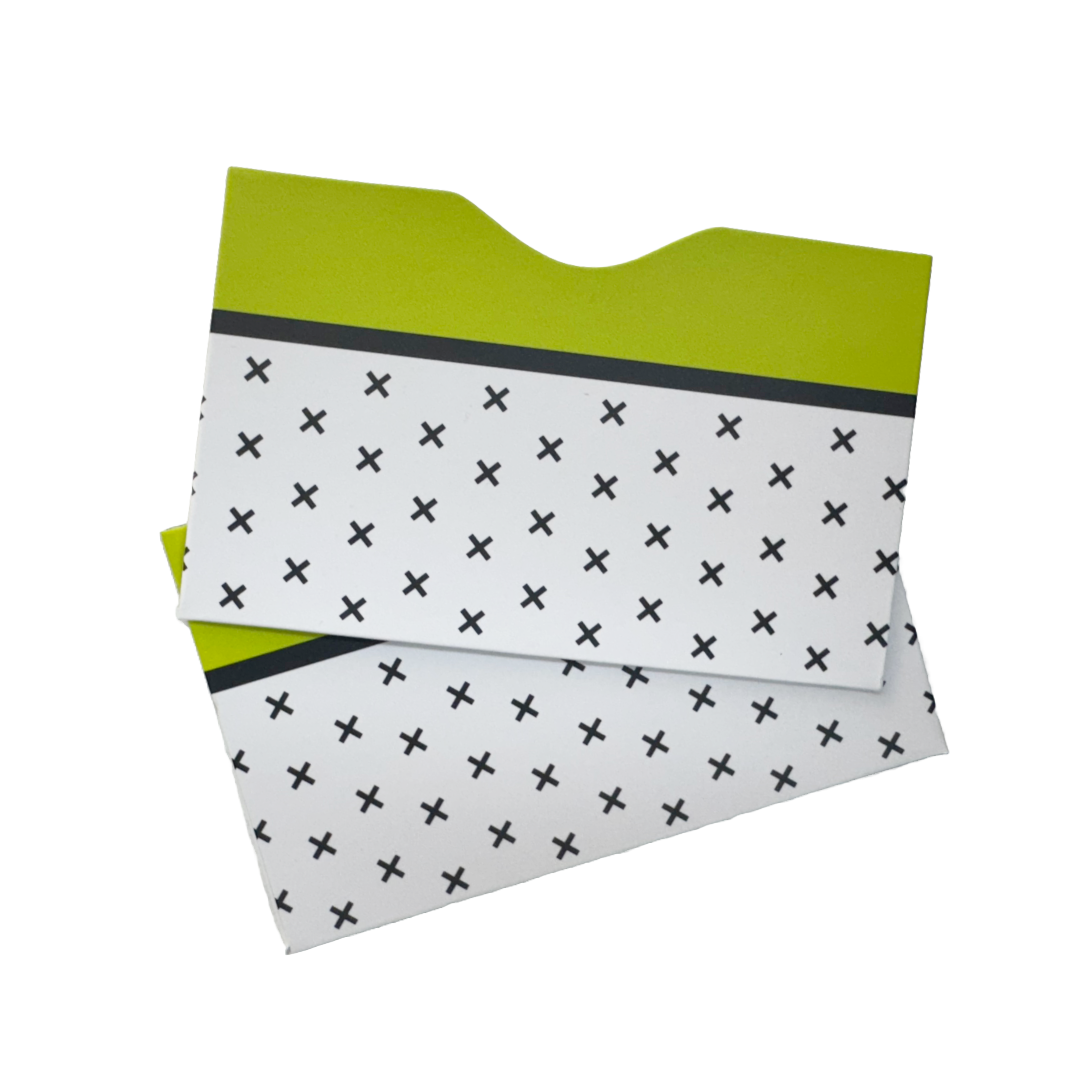 RFID Blocking Credit Card Sleeves (2 Pack)- Abstract Collection