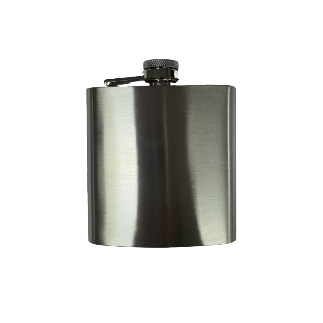 Lieber's Luggage® Lab - CUSTOMIZABLE Stainless Steel Hip Flasks- 6 oz.