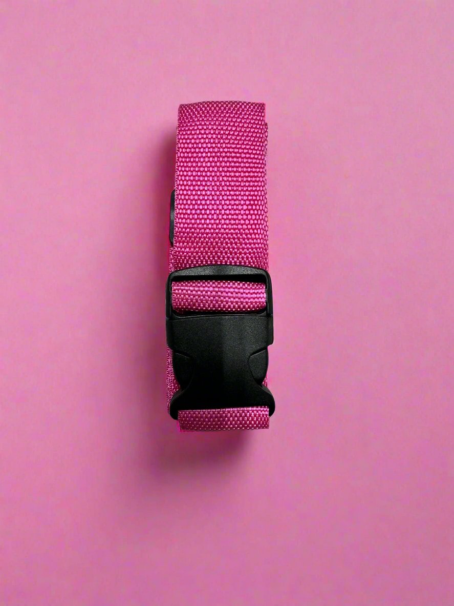 Thin Luggage Strap- 36-78 inch Pink