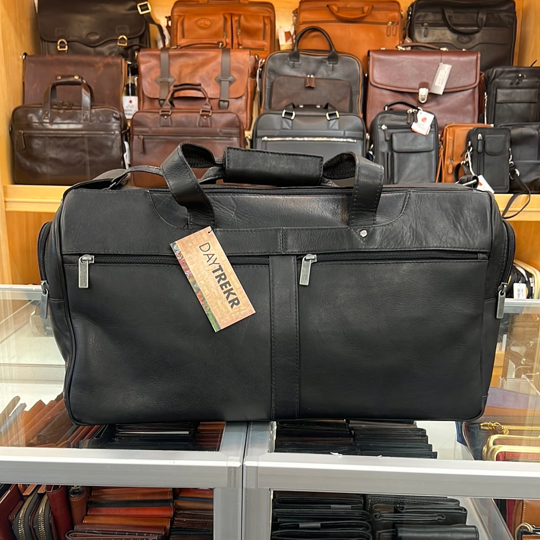 DayTrekr- 18" Leather DUFFEL