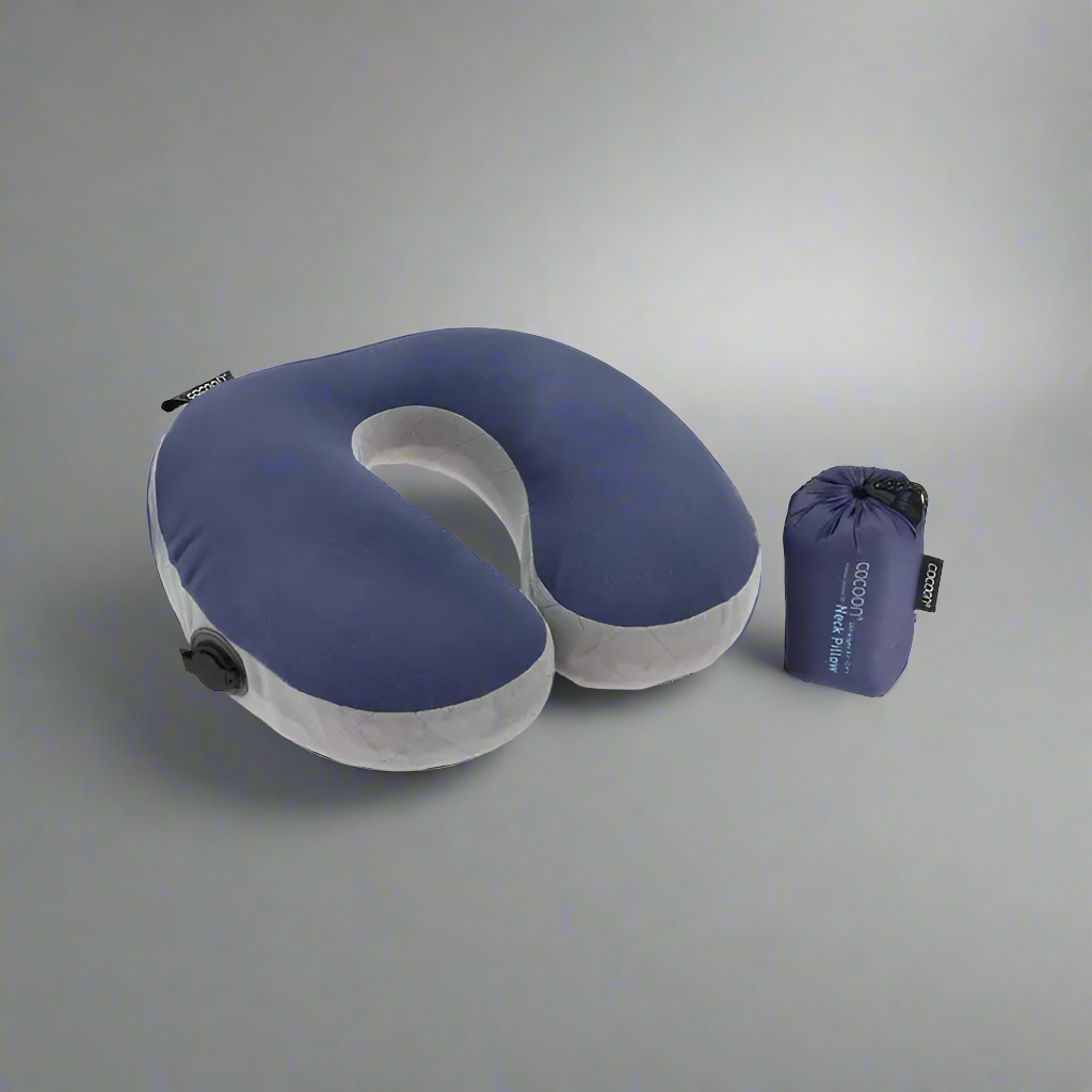 Cocoon Ergo Aircore Pillow Ultralight U Shaped Galaxy Blue