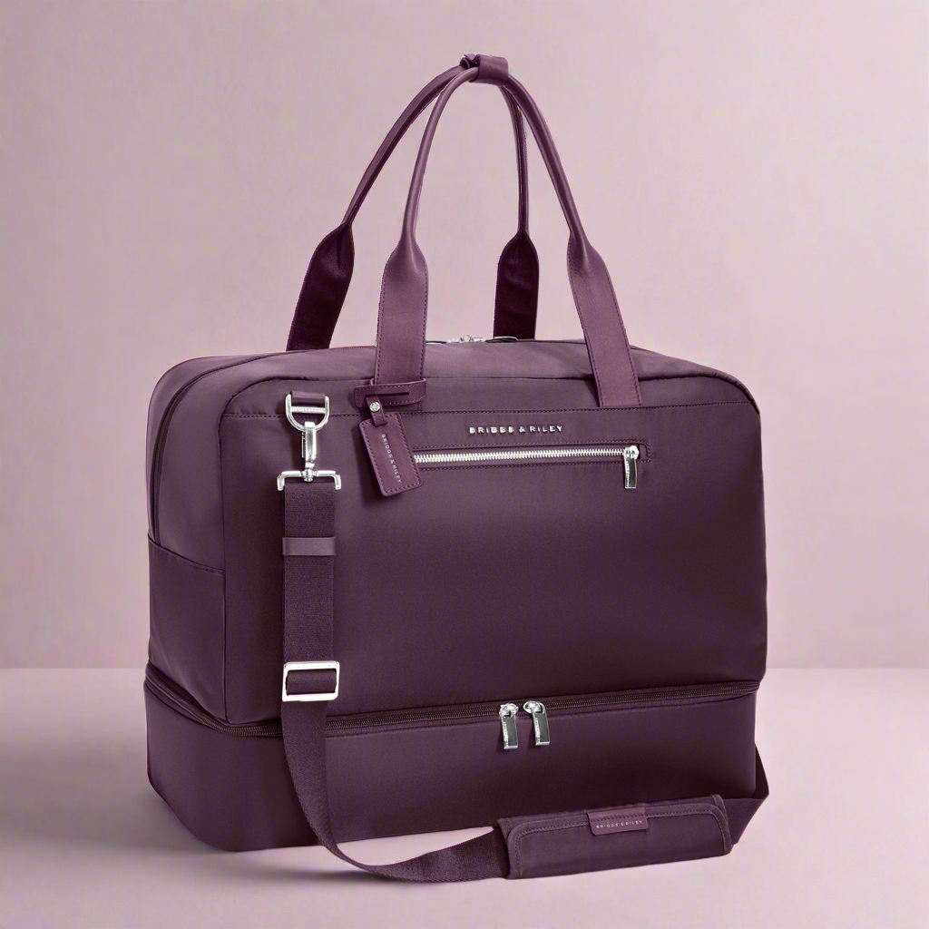 Briggs & Riley Rhapsody Weekender RFID Laptop Tote (Free Monogram)- PD280 Plum