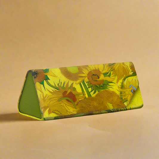 Monarque Eyeglass Case- Van Gogh Collection Van Gogh Sunflowers