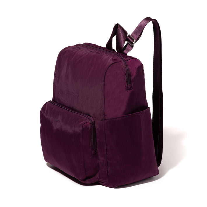 Baggallini Carryall Packable Backpack Mulberry