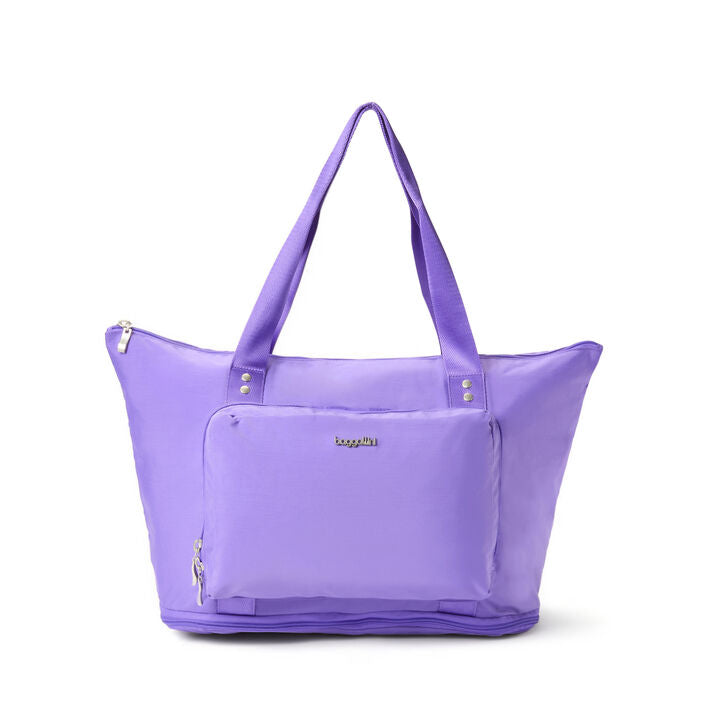Baggallini Carryall Expandable Packable Tote w/ Trolley Sleeve