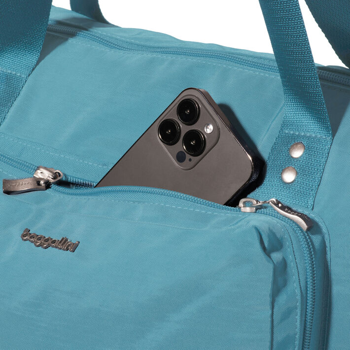 Baggallini Carryall Expandable Packable Tote w/ Trolley Sleeve