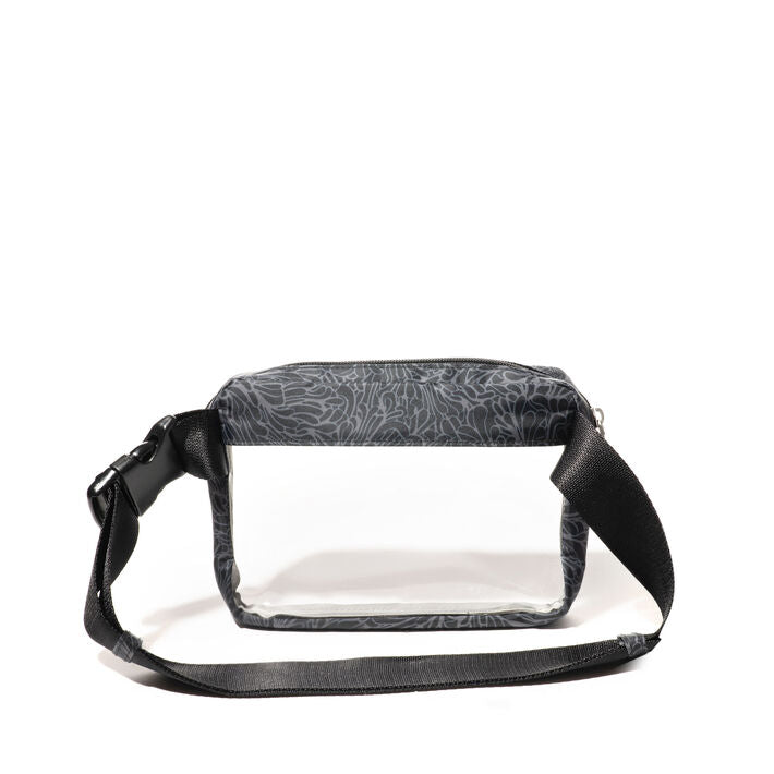 Baggallini Clear Stadium Belt Bag Sling