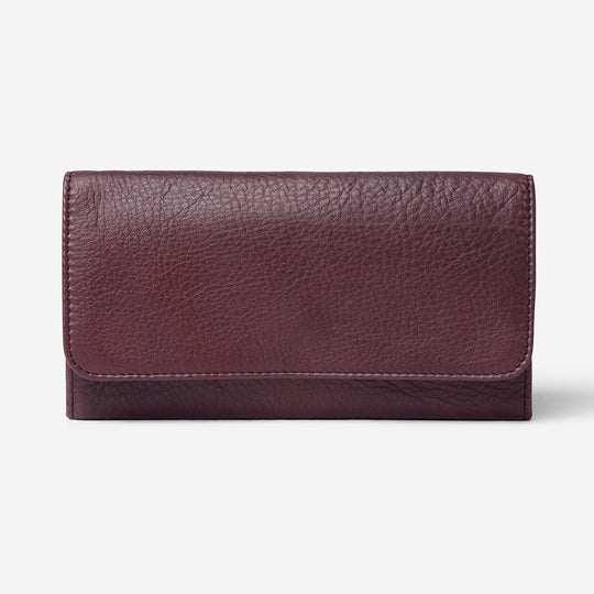 Osgoode Marley leather RFID Card Case Trifold Wallet- 1218/1326 Mulberry