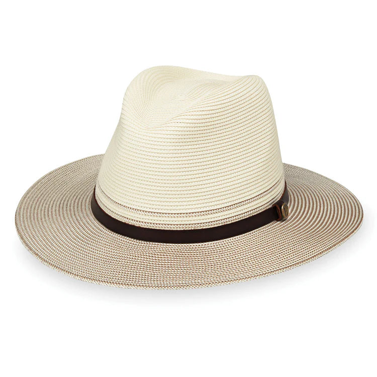 Wallaroo Packable Hat- Carter UPF 50+ Ivory