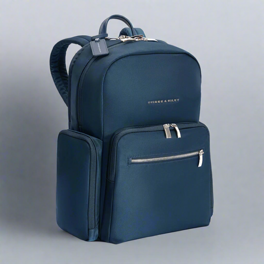 Briggs & Riley Rhapsody Medium RFID Laptop Backpack (Free Monogram)- PK240 Navy