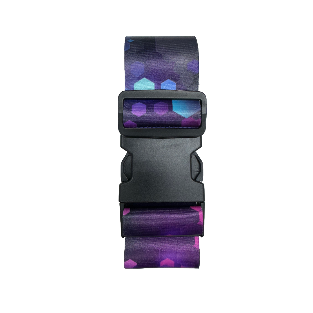 Luggage Strap (Approx. 35.5-71 inches) Purple Gradient