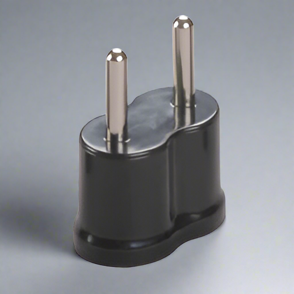 Voltage Valet Non-Grounded Adaptor Plug - PBC-1 - Type B | Continental Europe Black